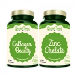 GreenFood Collagen Beauty 60 kapslí + Zinc Chelate 60 kapslí