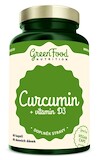 GreenFood Curcumin + Vitamin D3 60 kapsúl