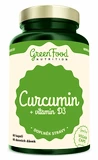 GreenFood Curcumin + Vitamin D3 60 kapsúl