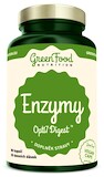 GreenFood Enzýmy Opti 7 Digest vegan 90 kapsúl