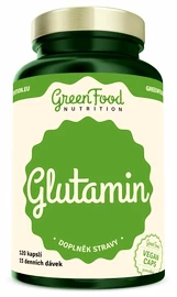 GreenFood Glutamin vegan 120 kapsúl