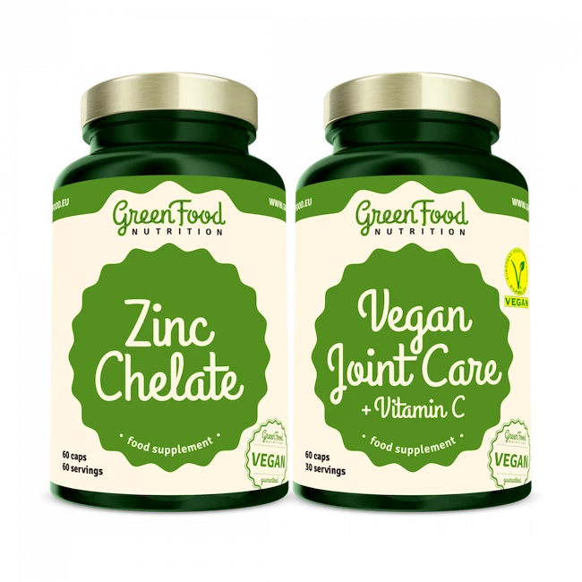 GreenFood  Joint Care 60 caps + Zinc Chelate 60 caps