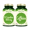 GreenFood L-Carnitin 900 mg 60 kapslí + Caffeine 60 kapslí