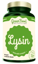GreenFood Lysin vegan 90 kapsúl