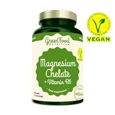 GreenFood Magnesium Chelát vegan 60 kapsúl