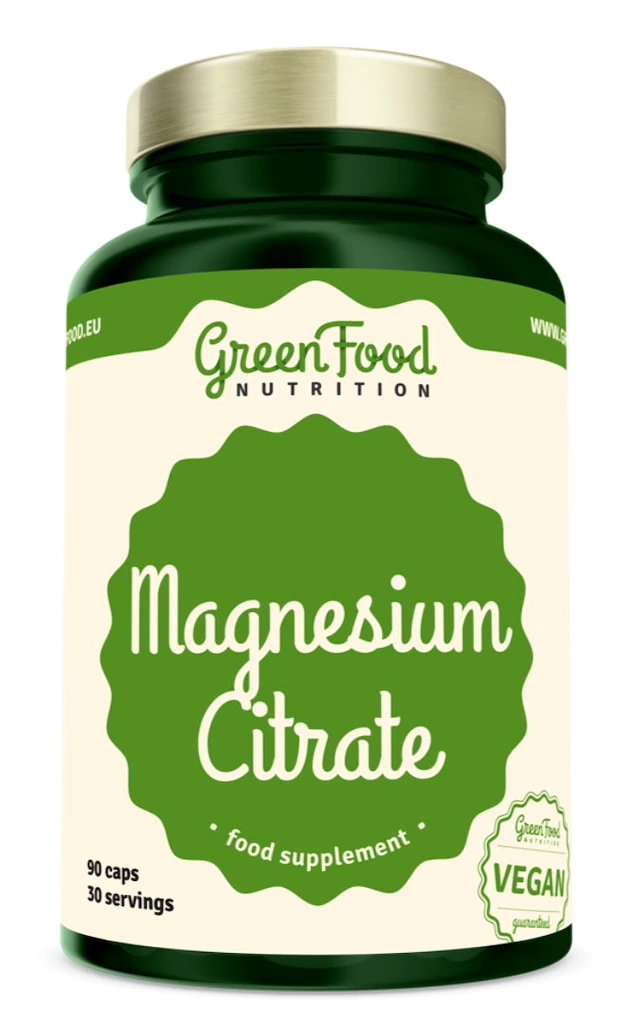 GreenFood  Magnesium Citrate 90 caps