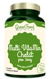 GreenFood Multi VitaMin Chelát pre ženy 60 kapsúl