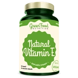 GreenFood Natural Vitamin E 60 kapslí