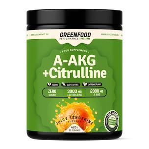 GreenFood  Performance  A-AKG + Citrulline Malate 420 g