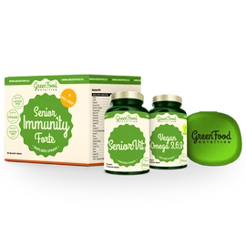 GreenFood Senior Immunity Forte + Pillbox