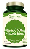 GreenFood Vitamin C 500 + Extrakt zo šípok 60 kapsúl