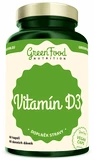GreenFood Vitamin D3 vegan 60 kapsúl