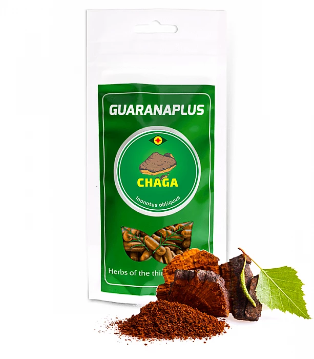 GuaranaPlus  Chaga 100 kapslí