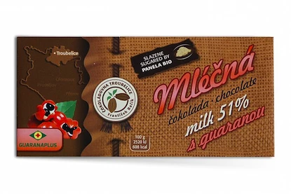 GuaranaPlus  Čokoláda s guaranou 45 g
