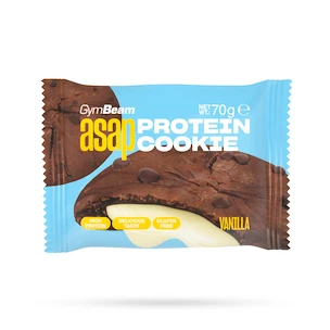 GymBeam ASAP Protein Cookie 70 g vanilka