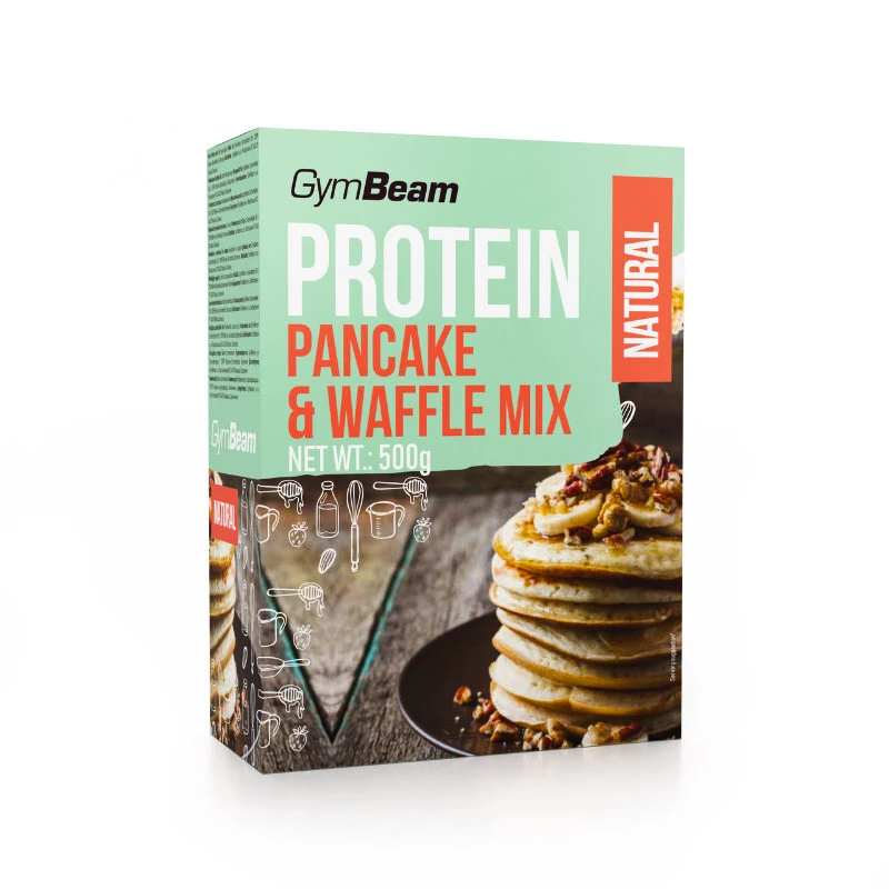 GymBeam Protein Pancake & Waffle Mix 500 g čokoláda