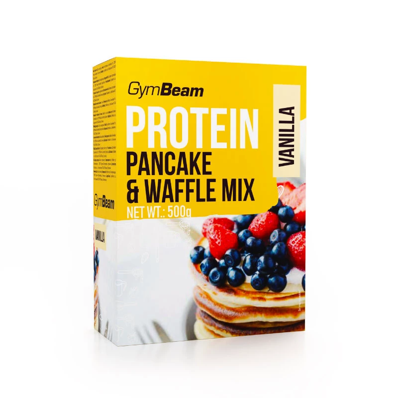 GymBeam Protein Pancake & Waffle Mix 500 g čokoláda