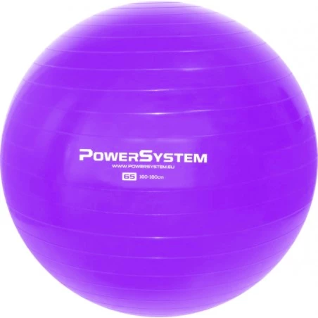 Gymnastická lopta Power System  65 cm modrá