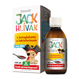IMUNIT Hliva Jack Hlivák sirup glukány + laktoferín 300 ml