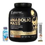 Kevin Levrone Anabolic Mass 3000 g + Ice Pump Shot 120 ml a High protein bar 68 g ZDARMA!