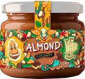 LifeLike Mandle s kokosom a 100% čokoládou 300 g