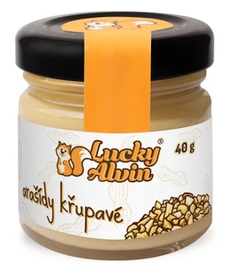 Lucky Alvin  Arašídové máslo neochucené 40 g