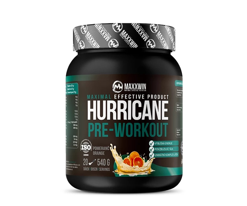 MAXXWIN  Hurricane Pre-Workout 540 g