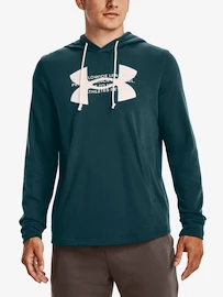 Mikina Under Armour UA Rival Terry Logo Hoodie-GRN
