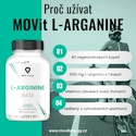 MOVit L-Arginine Base 90 kapslí