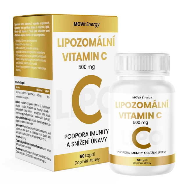 MOVit  Lipozomální Vitamin C 500 mg 60 kapslí