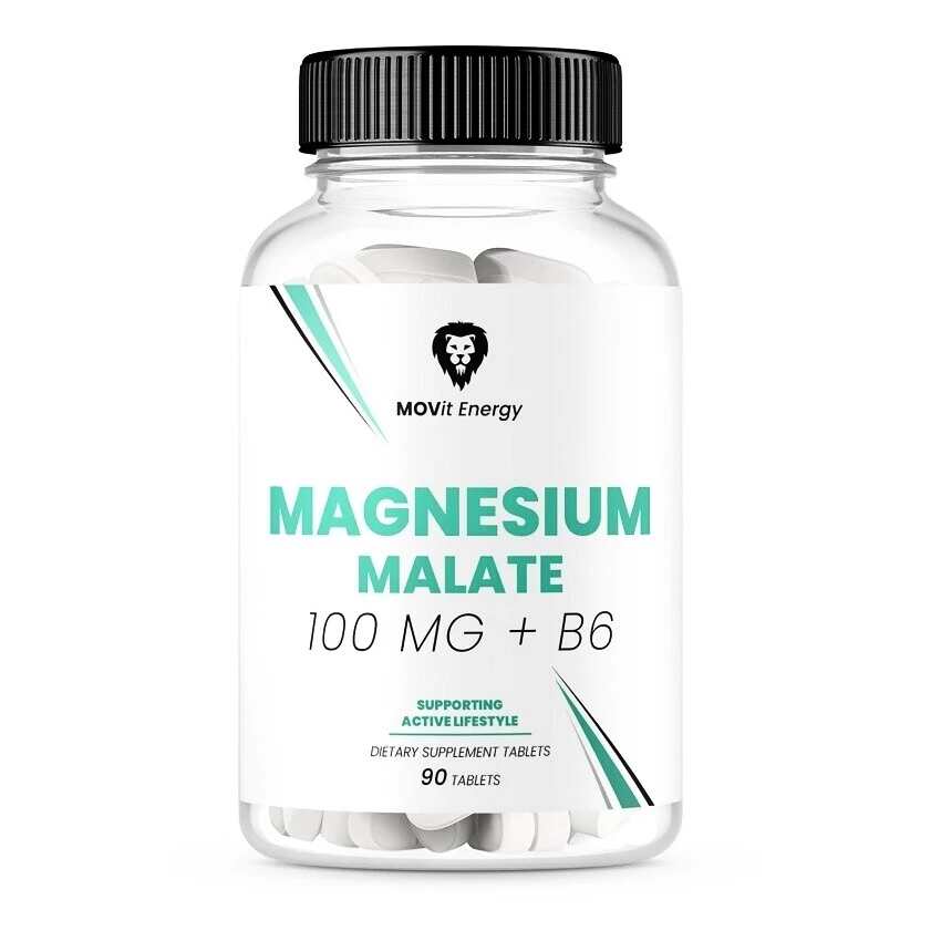 MOVit  Magnesium Malate 100 mg + B6 90 tablet