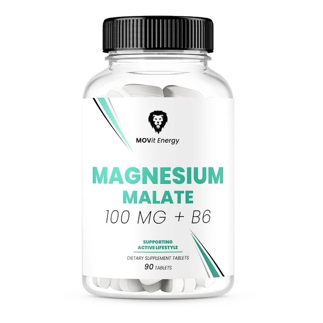 MOVit  Magnesium Malate 100 mg + B6 90 tablet