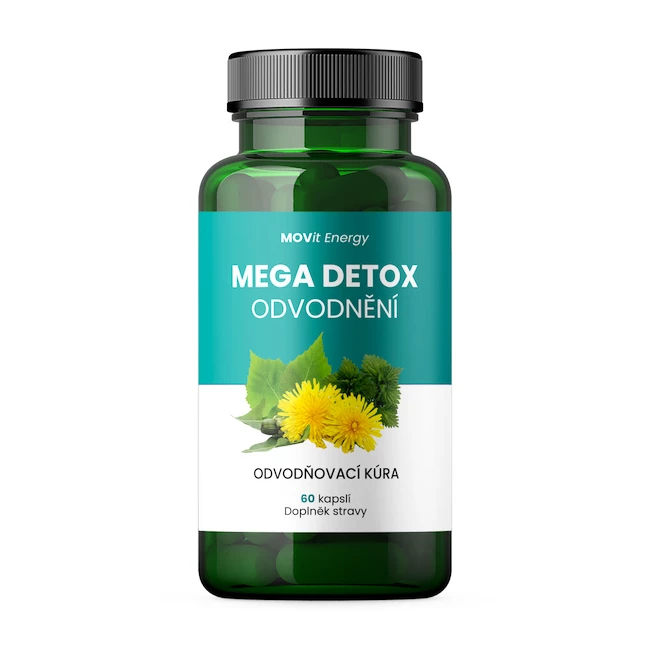 MOVit  Mega Detox odvodnění 60 kapslí