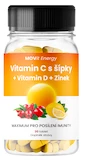 MOVit Vitamin C 1200 mg s šípky + Vitamin D + Zinek PREMIUM 30 tablet