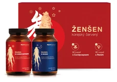 MycoMedica Ženšen s Cordyceps a s Reishi 180 kapsúl