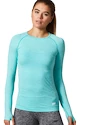 MyProtein Women bezšvové tričko s dlhým rukávom farba mentolová farba