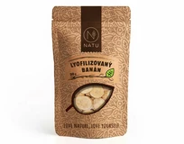 Natu Lyofilizovaný banán plátky 20 g