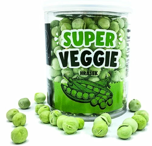 Natu  Super Veggie zelený hrášek 40 g