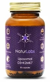 NaturLabs Lipozomálny vitamín D3 + K2 30 kapsúl