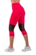 Nebbia 3/4 sportovní legíny s vysokým pasem 406 pink