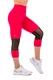 Nebbia 3/4 sportovní legíny s vysokým pasem 406 pink