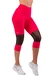 Nebbia 3/4 sportovní legíny s vysokým pasem 406 pink