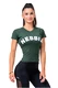 Nebbia Classic Hero tričko dark green