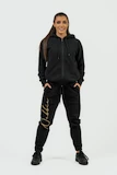 Nebbia DÁMSKÁ SPORTOVNÍ MIKINA S KAPUCÍ INTENSE SIGNATURE 845 Black