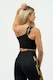 Nebbia DÁMSKÁ SPORTOVNÍ PODPRSENKA S VYSOKOU PODPOROU INTENSE ASYMMETRIC 841 Gold