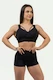 Nebbia DÁMSKÁ SPORTOVNÍ PODPRSENKA S VÝSTUŽÍ INTENSE ICONIC 844 Black
