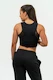 Nebbia DÁMSKÝ CROP TOP S VYSOKOU PODPOROU INTENSE MESH 842 Gold