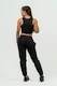 Nebbia DÁMSKÝ CROP TOP S VYSOKOU PODPOROU INTENSE MESH 842 Gold