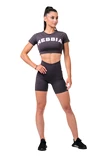 Nebbia Fit & Smart dámské cyklistické šortky marron