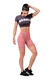 Nebbia Fit & Smart dámské cyklistické šortky old rose